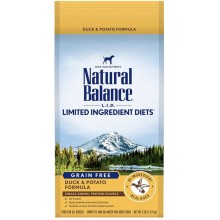 Natural Balance L.I.D. Limited Ingredient Diets Grain Free Duck & Potato Dry Dog Formula 4lb